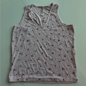 Skims Cherry Print Tank Top